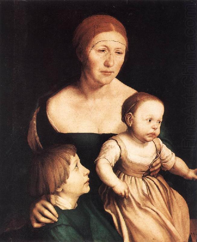 The Artist's Family sf, HOLBEIN, Hans the Younger